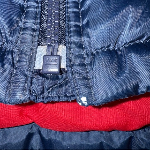Baby GAP Jacket Kids Navy Puffer Winter Coat Down Filled Sz 3 Years - Picture 7 of 15
